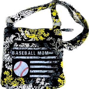 Vera Bradley “take me out to the ballgame mom” crossbody shoulder bag